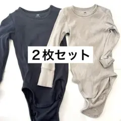 h&m ベビー　インナーロンパースセット