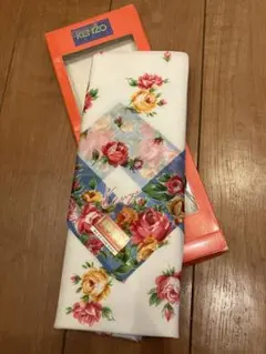 KENZO ケンゾー　花柄　ハンカチ