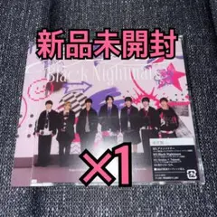 なにわ男子 アシンメトリー Black Nightmare 通常盤 CD ②