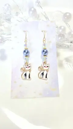 ハンドメイドピアス