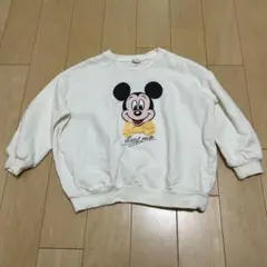 ミッキーマウス トレーナー ホワイト