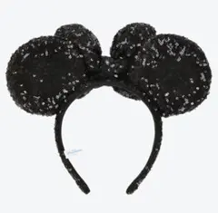 ミッキーマウス型スパンコールカチューシャ