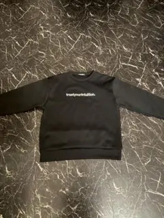 trust your intuition スウェット 黒