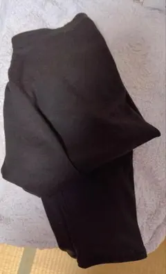 【UNIQLO】XL 2Lサイズ 超極暖レギンス 黒ブラック