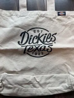 DICKIES トートバッグ　キャンバス　男女兼用　ホワイトのサムネイル