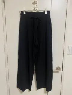 UNIQLO ウォッシャブルニットリブパンツ