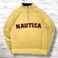 ノーティカ NAUTICA ハーフジップスウェット イエロー M 1450のサムネイル