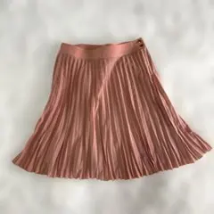 ★極美品★ 大きいサイズ　3XL 23区　プリーツスカート　サーモンピンクのサムネイル