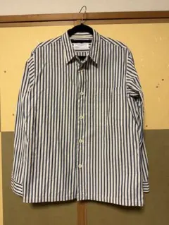 MHL. ストライプコットンシャツ 長袖シャツ