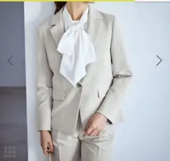 ベージュ テーラードジャケット　卒業　卒園　入学　入園　レディース