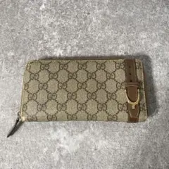 GUCCI グッチ GGキャンバス ホースビット 長財布 本体のみ - メルカリ