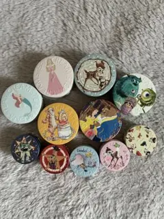 ディズニーキャラクター スチームクリーム空き缶 11個セット