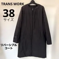 blancvert 中綿ジャケット チャコールグレー 38 M相当 軽量 通勤 