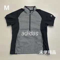未使用品 アディダス レディース ゴルフ 半袖 ナイロン ジャケット サイズM