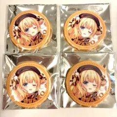 ご注文はうさぎですか シャロ 缶バッジ ごちうさ アトレ - メルカリ