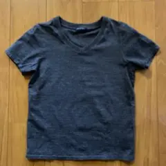 AMERICAN HOLIC ダークグレー Vネック Tシャツ Lサイズ