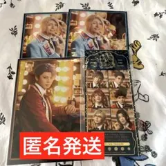 エーステ フォーライ アニカフェ 箔押しチケット風カード 秋組