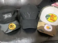 キャップ3点セット NYC/Bass Pro Shops