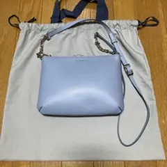 MODALU ライトブルー ショルダーバッグのサムネイル