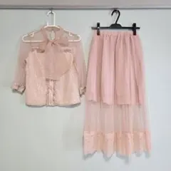 プリメロ★チュールブラウス＆スカートset