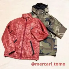 【超美品】THE NORTH FACE カモ柄ジャケット&インナーセット S