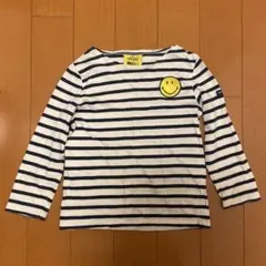 SAINT JAMES /ボーダー×スマイリー/長袖Tシャツ/6ans