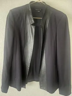 ロング ノーカラージャケット