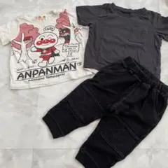 アンパンマン　半袖　Tシャツ　長ズボン　3点セット