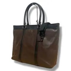 美品✨コーチ メトロポリタン 2way シボ革 A4 自立 ビジネストート
