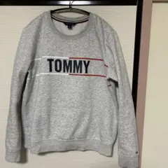TOMMY HILFIGER グレー トレーナー裏起毛