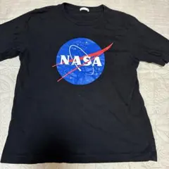 NASA 半袖Tシャツ ブラック 150GU綿100%のサムネイル