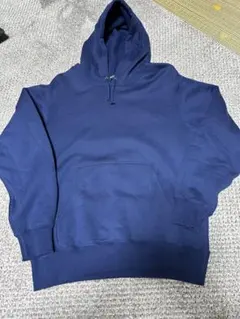 UNIQLO ネイビー フード付きパーカー