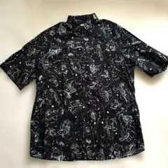 ヴァレンティノ　VALENTINO 星座　柄シャツ✨ レア✨美品✨のサムネイル