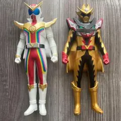 機界戦隊ゼンカイジャー　１８ｃｍ ソフビ フィギュア　2体セット