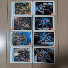 な*む様 HGガンダム　ＳＤチェンジ　カード　1990年　1991年　8枚　レト