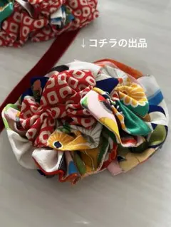 c*♪様 七五三飾り ヘッドドレス 着物リメイク 着物 髪飾り C07 - メルカリ