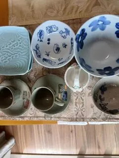 有田焼☆ネコ柄有田テラス等いろいろセット