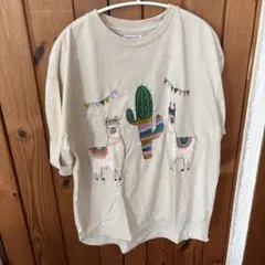 OLIVE des OLIVE ラマプリント Tシャツ 半袖のサムネイル