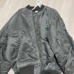 NIKO AND. MA-1スタイルジャケット M グレー