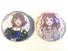 学園アイドルマスター 学マス 花海姉妹 109 ホログラム缶バッジ