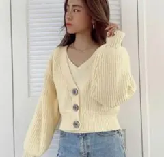 ALEXIASTAM カーディガン