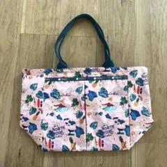 美品✨　レスポートサック　ハワイ限定　フラダンス　花柄　トートバッグ 美品✨ レスポートサック ハワイ限定 フラダンス 花柄 トート