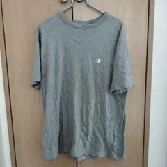 Champion グレー Tシャツ 半袖　L