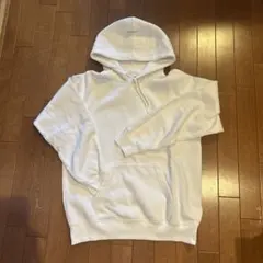 GUスウェットプルパーカー　ホワイトMサイズ