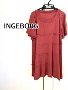 【美品】INGEBORG半袖チュニック