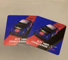 SUBARU WRX NBR CHALLENGE 2026 ステッカー 2枚