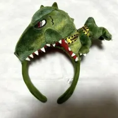 美品 USJ ジュラシックパーク 恐竜 カチューシャ