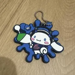 サンリオ シナモン スプラトゥーン2 コラボ ぬいぐるみ キーホルダー サンリオ スプラトゥーン コラボ ラバーマスコット キーホルダー