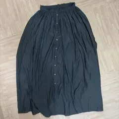 NOLLEY'S ロングフレアスカート ダークグレー 38のサムネイル