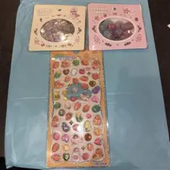 ESTHER BUNNY おはじき シール2パック ジュエルプチドロップ 野菜